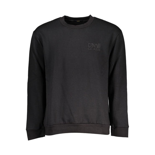 Cavalli Class | Elegant Crew Neck Fleece Sweatshirt| McRichard Designer Brands   