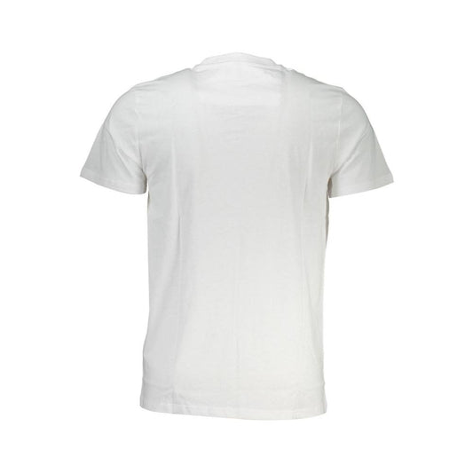 Cavalli Class White Cotton T-Shirt white-cotton-t-shirt-60