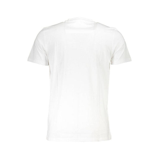 Cavalli Class White Cotton T-Shirt white-cotton-t-shirt-57