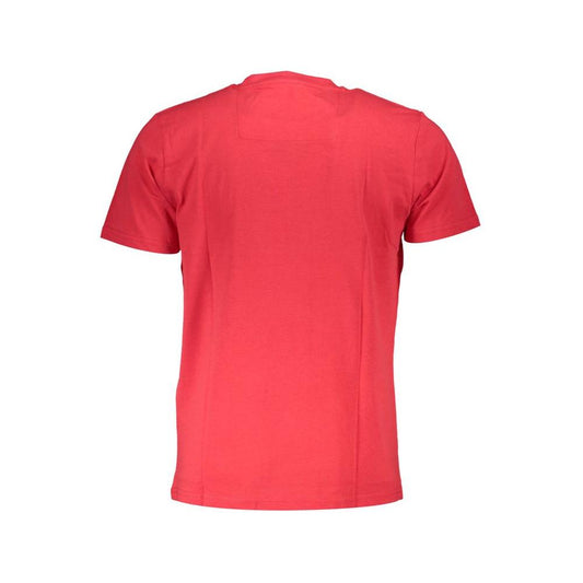 Cavalli Class Red Cotton T-Shirt red-cotton-t-shirt-28