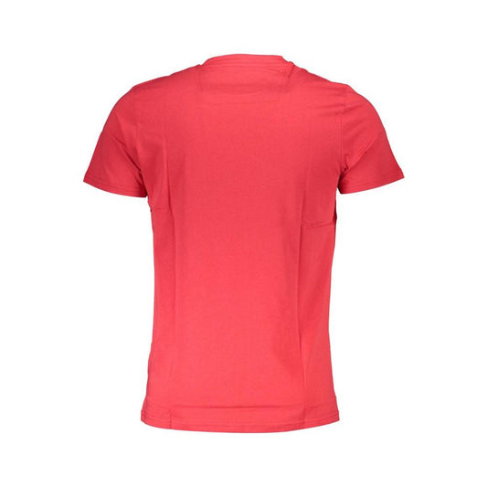 Cavalli Class Red Cotton T-Shirt red-cotton-t-shirt-27