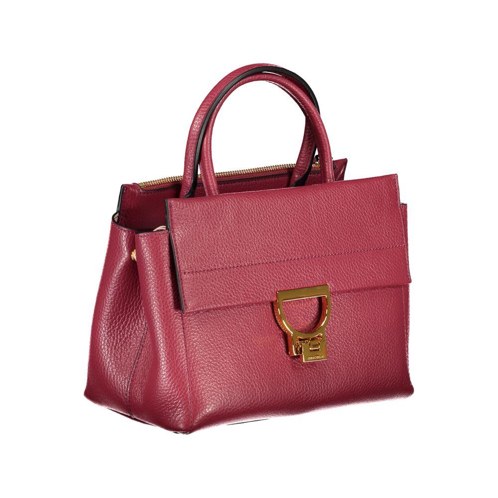 Coccinelle Red Leather Handbag red-leather-handbag-9