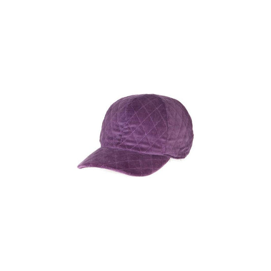 Denny Rose Purple Cotton Hat purple-cotton-hat