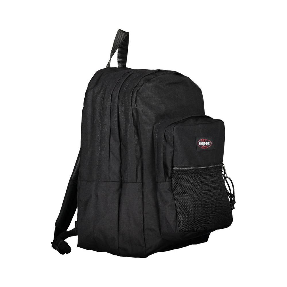Eastpak Black Polyester Backpack black-polyester-backpack-1