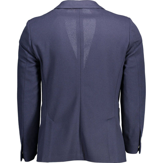Gant | Elegant Slim Fit Blue Jacket| McRichard Designer Brands   