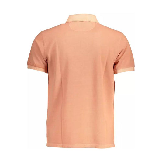 Gant | Chic Pink Cotton Polo Shirt with Logo Detail| McRichard Designer Brands   
