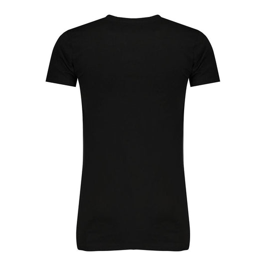 Gaudi Black Cotton T-Shirt black-cotton-t-shirt-124