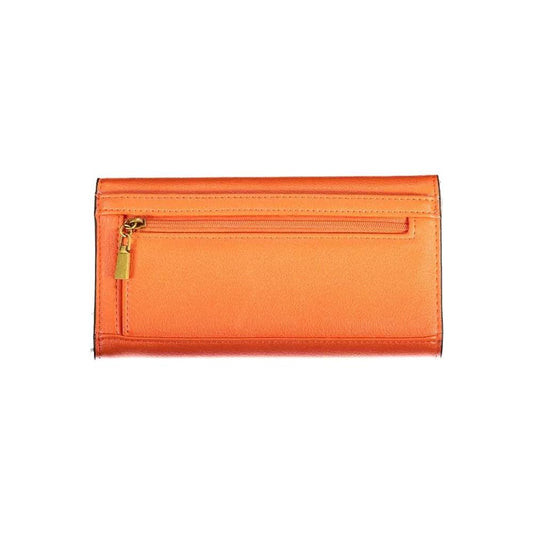 Guess Jeans | Chic Orange Wallet with Contrasting Details| McRichard Designer Brands   