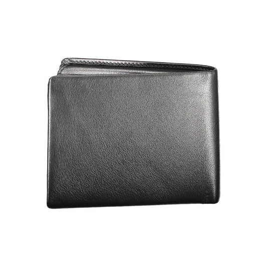 Classic Black Leather Men's Wallet