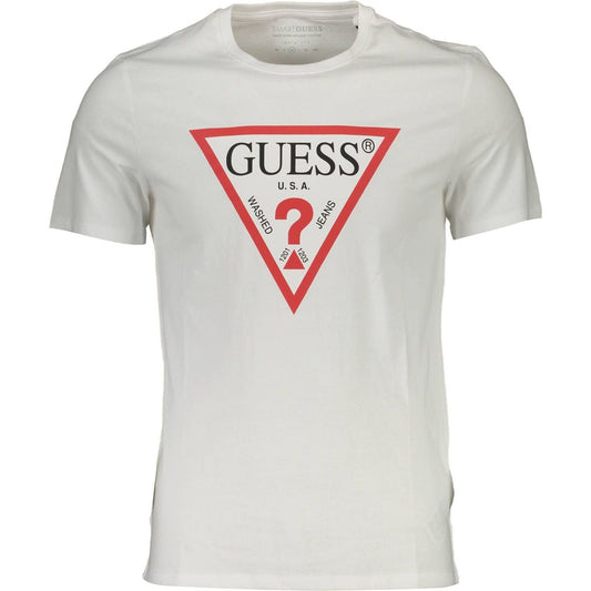 Guess Jeans Sleek Organic Slim-Fit Tee with Logo sleek-organic-slim-fit-tee-with-logo