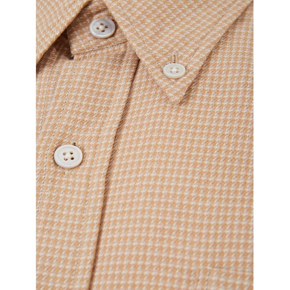 Tom Ford Elegant Beige Cotton Shirt for Men beige-cotton-elegance-shirt-for-men
