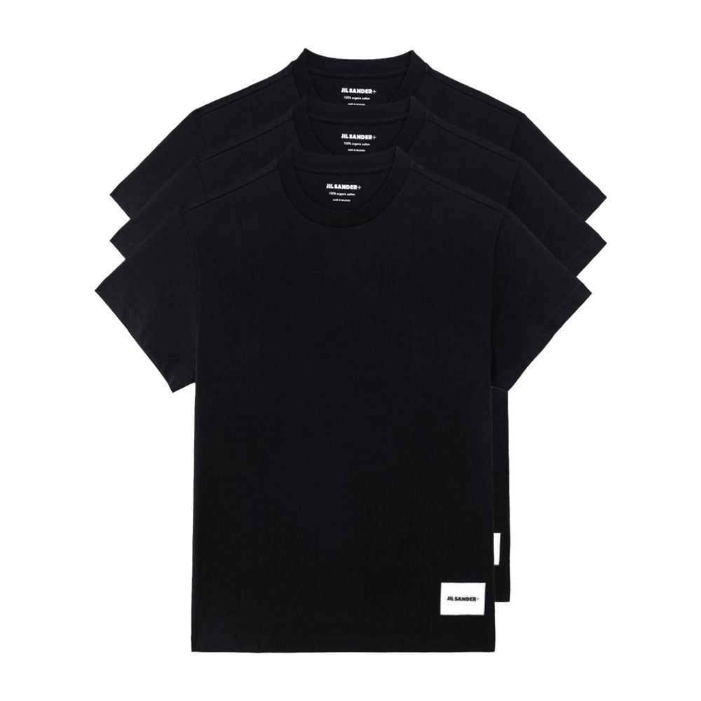 Black Cotton Organic T-Shirt