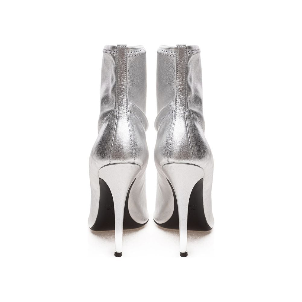 Giuseppe Zanotti Silver Leather Boot silver-leather-boot