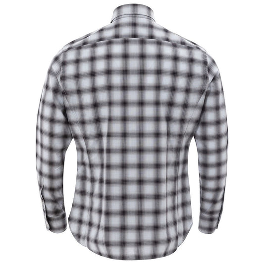 Elegant Gray Cotton Mens Shirt Tom Ford