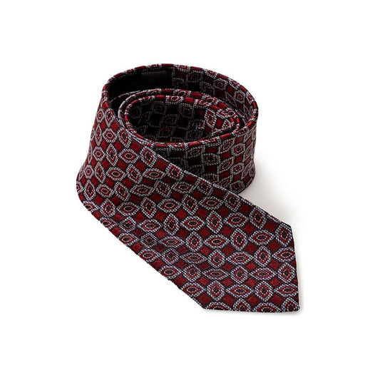 Elegant Silk Multi-Colored Men's Tie Ermenegildo Zegna