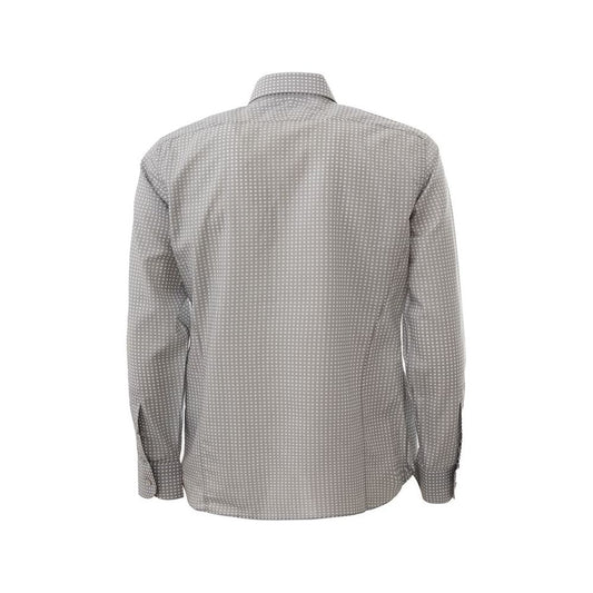 Elegant Cotton Gray Shirt for Men Tom Ford