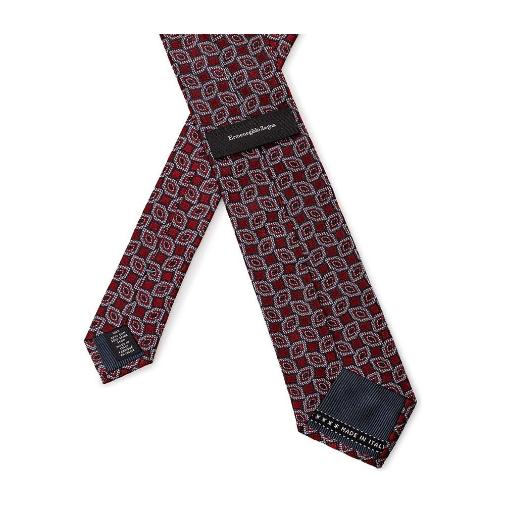 Elegant Silk Multi-Colored Men's Tie Ermenegildo Zegna