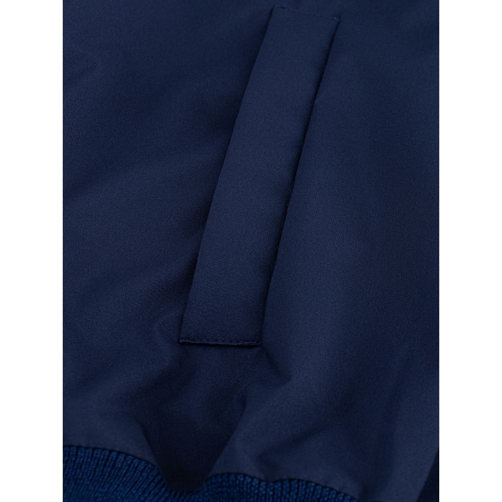 Gran Sasso Elegant Blue Wool Cardigan for Men elegant-wool-cardigan-for-men-in-classic-blue