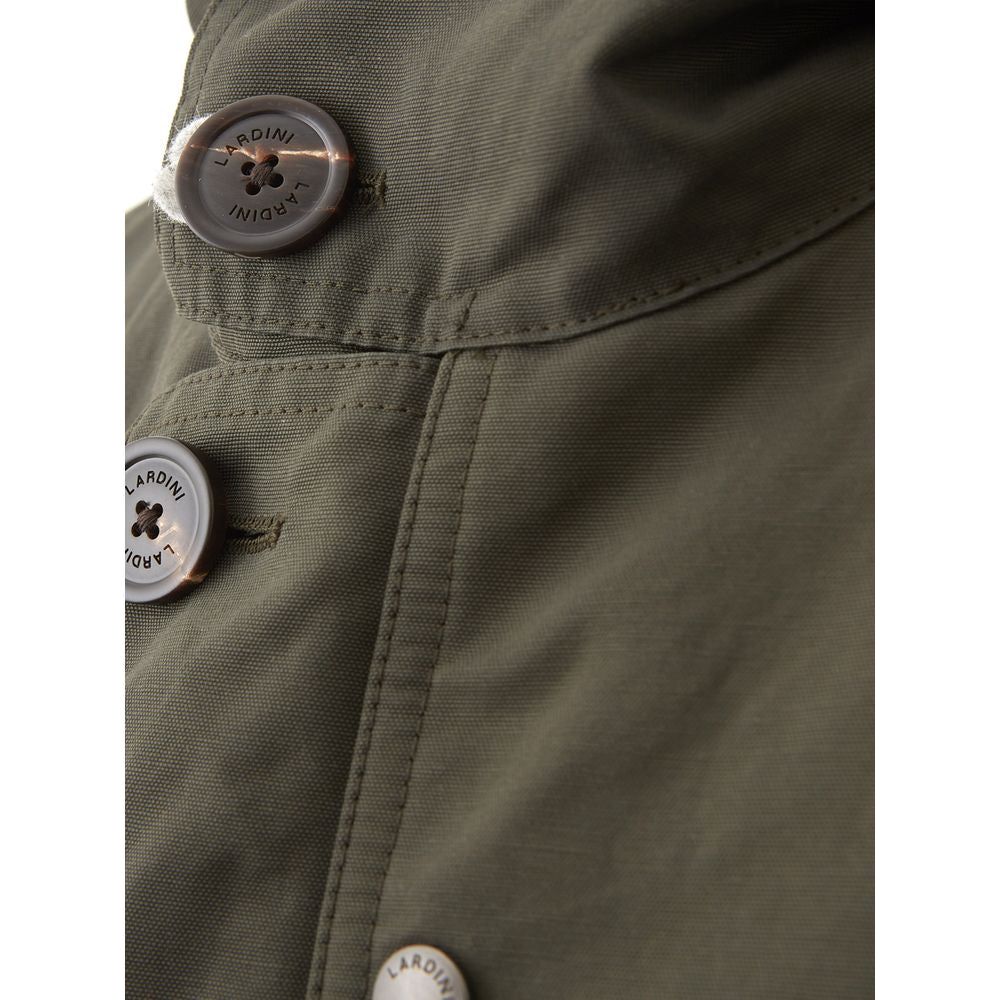 Elegant Cotton Army Jacket for Men