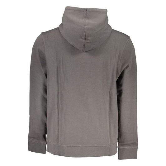 Hugo Boss Gray Cotton Sweater gray-cotton-sweater-35
