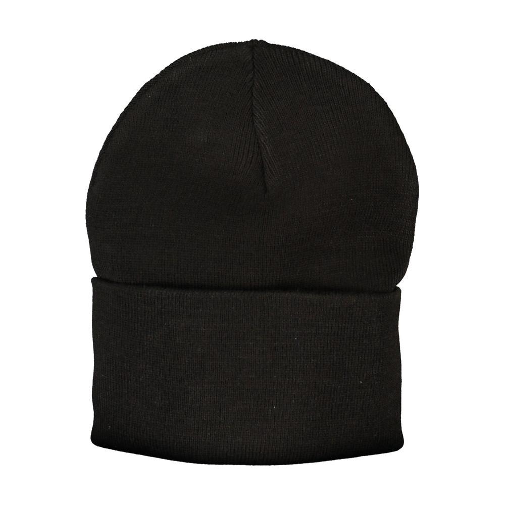 Black Polyester Hats & Cap La Martina