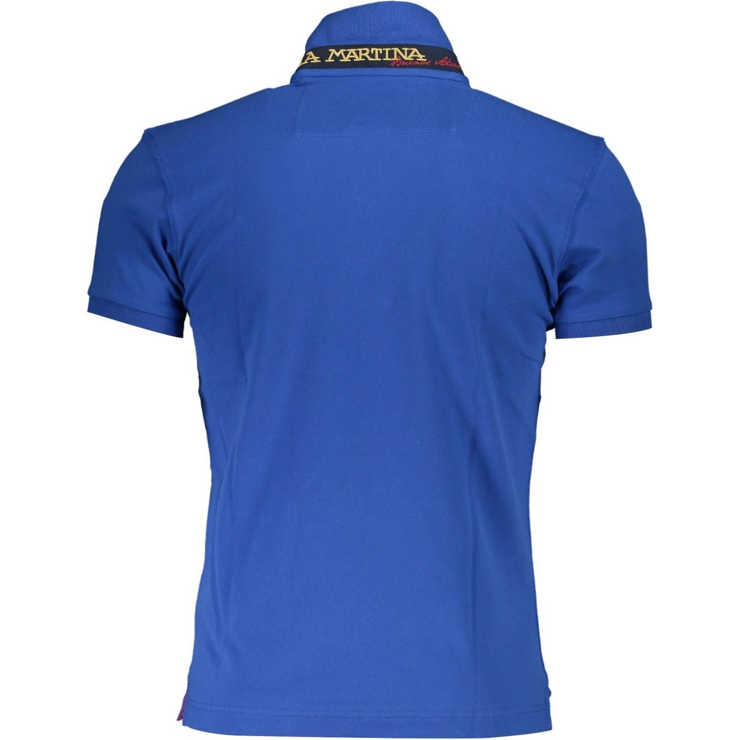 La Martina Slim Fit Embroidered Polo with Contrast Details slim-fit-embroidered-polo-with-contrast-details