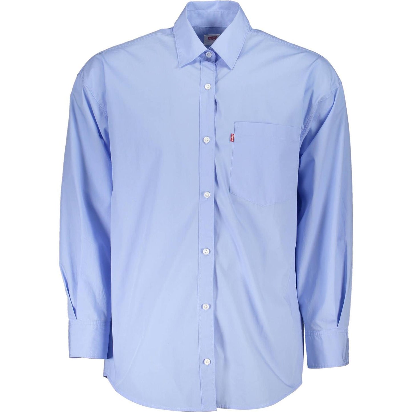 Levi's Elegant Light Blue Long-Sleeved Shirt elegant-light-blue-long-sleeved-shirt