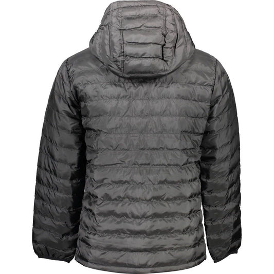 Levi's | Sleek Hooded Casual Jacket in Jet Black| McRichard Designer Brands   