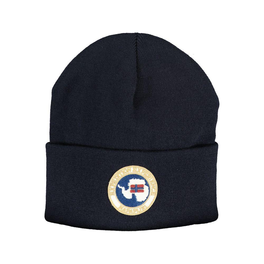 Blue Acrylic Hats & Cap Napapijri