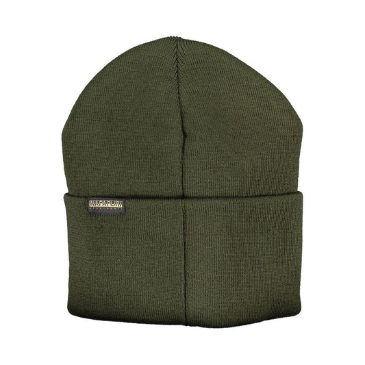 Green Acrylic Hats & Cap Napapijri
