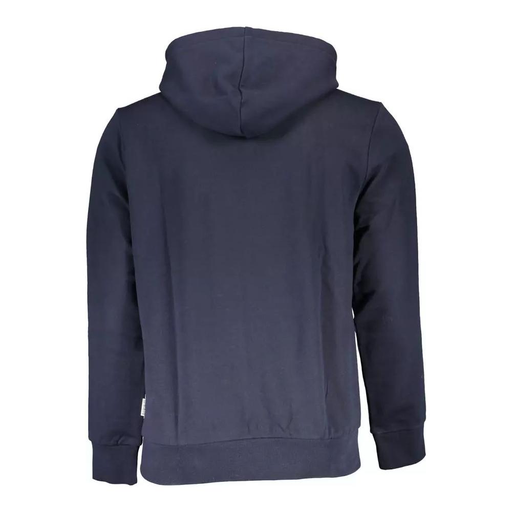 Napapijri | Blue Cotton Sweater| McRichard Designer Brands   