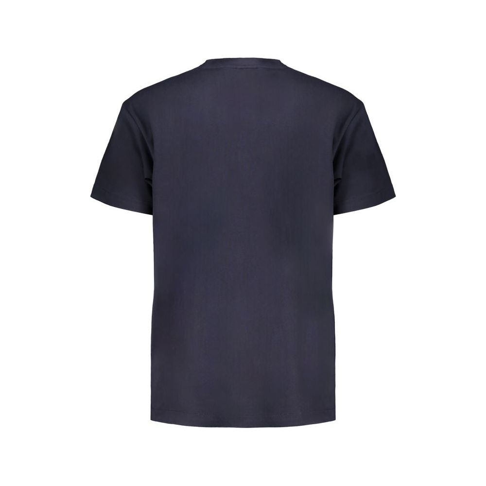 Napapijri Blue Cotton T-Shirt blue-cotton-t-shirt-154