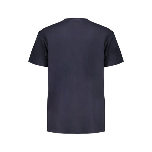 Napapijri Blue Cotton T-Shirt blue-cotton-t-shirt-154