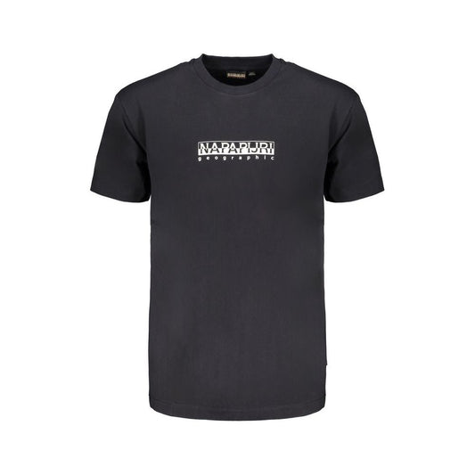 Napapijri Black Cotton T-Shirt black-cotton-t-shirt-118