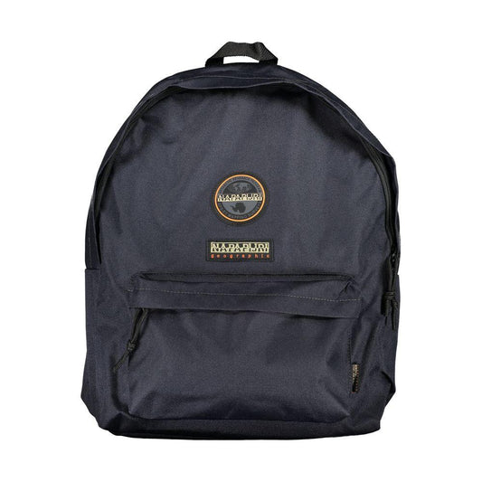 Napapijri | Blue Cotton Backpack| McRichard Designer Brands   