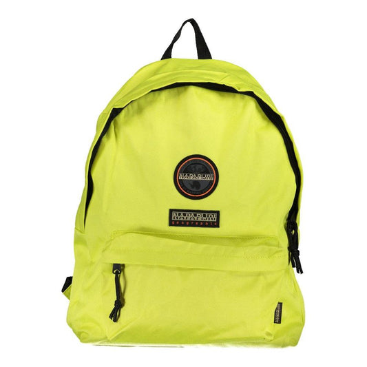 Napapijri | Yellow Cotton Backpack| McRichard Designer Brands   