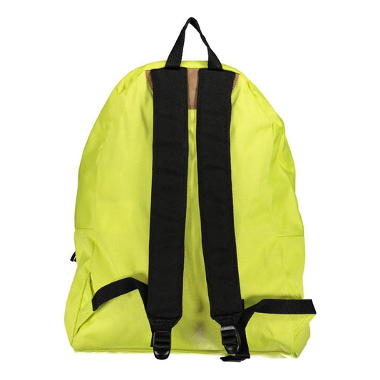 Napapijri | Yellow Cotton Backpack| McRichard Designer Brands   