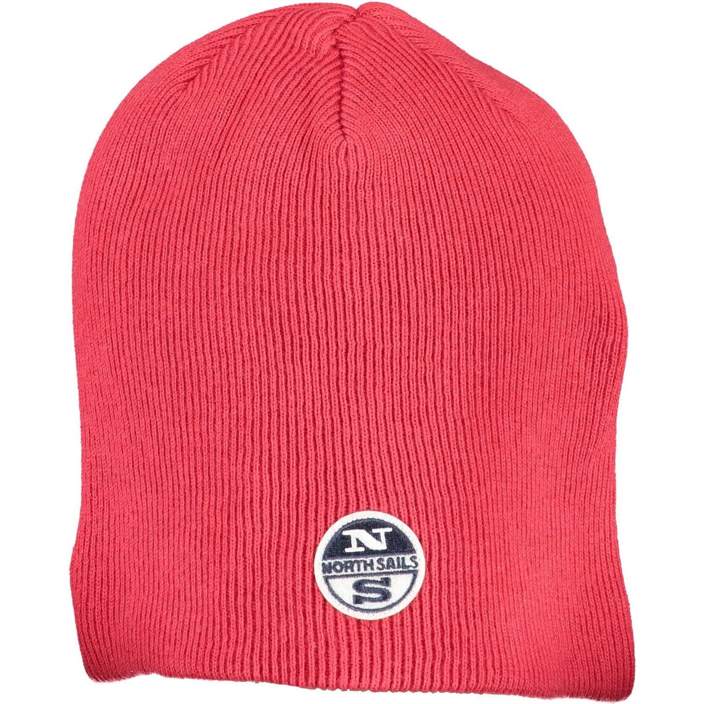 Chic Red Cotton Cap with Iconic Logo North Sails