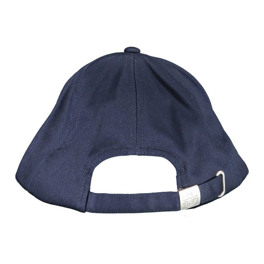 Chic Blue Embroidered Cotton Cap North Sails