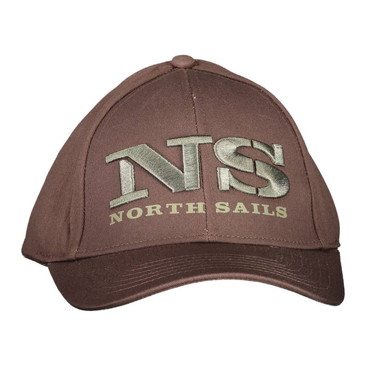 Chic Embroidered Cotton Cap with Visor North Sails
