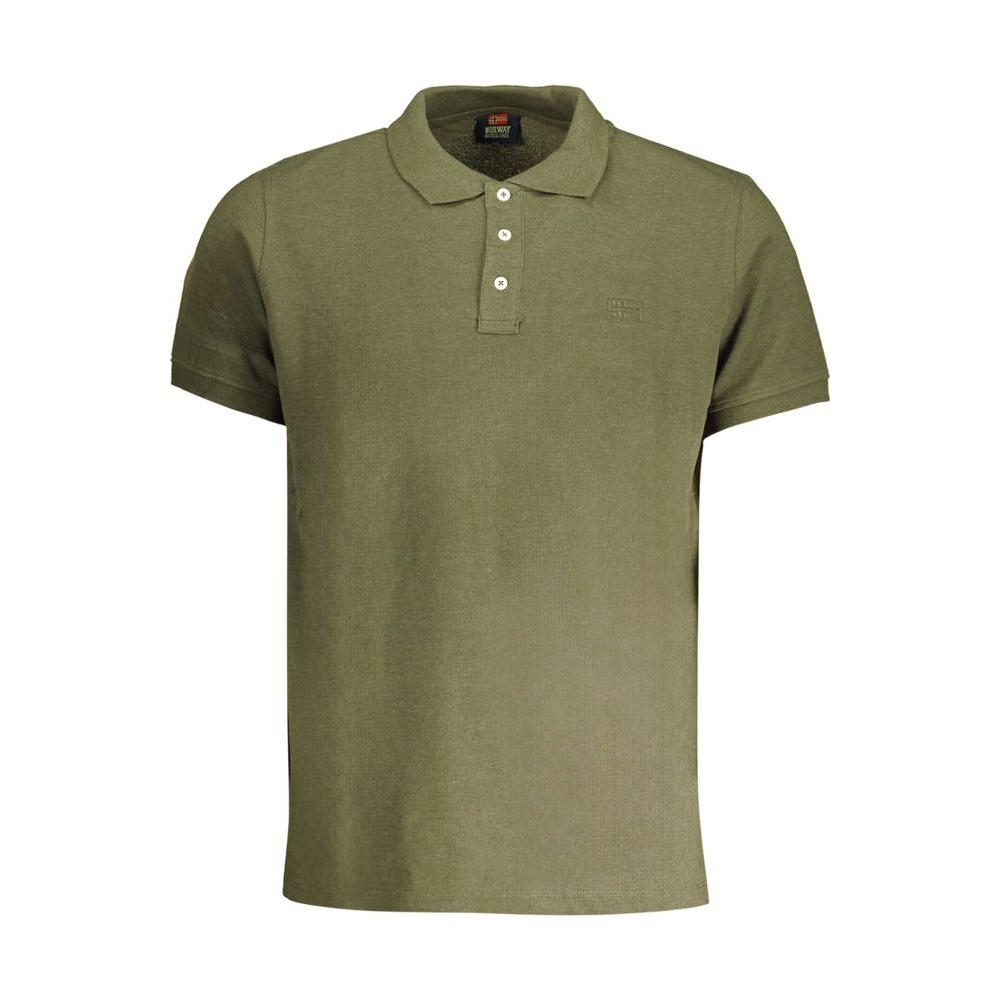 Norway 1963 Green Cotton Polo Shirt green-cotton-polo-shirt-25