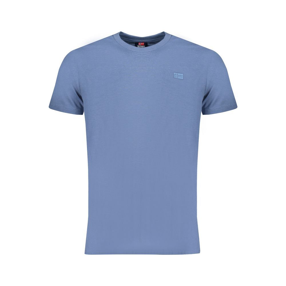 Norway 1963 Blue Cotton T-Shirt blue-cotton-t-shirt-146