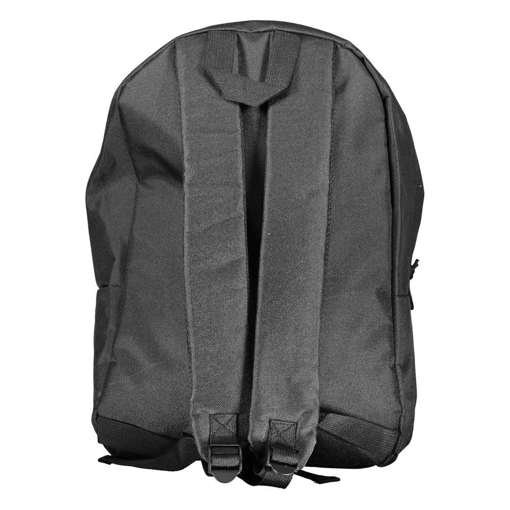 Norway 1963 Black Polyester Backpack black-polyester-backpack-4