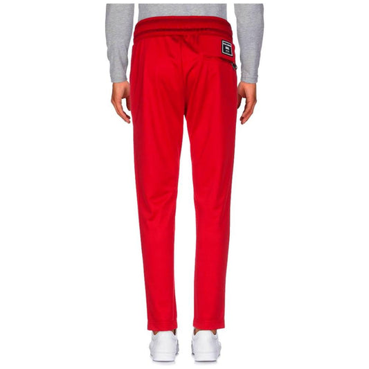Dolce & Gabbana | Elevate Your Style with Elite Pink Technical Tracksuit Trousers| McRichard Designer Brands   