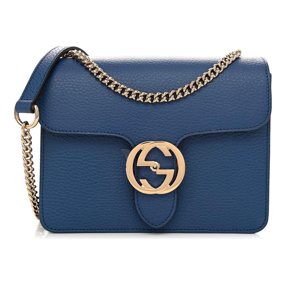 Gucci Blue Leather Crossbody Bag blue-leather-crossbody-bag-1
