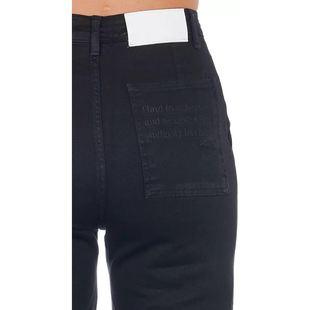 Chic High-Waist Cropped Trousers Frankie Morello