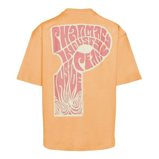 Pharmacy Industry Vibrant Orange Graphic Crewneck Tee vibrant-orange-graphic-crewneck-tee