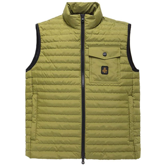 Refrigiwear Versatile Green Down Vest for Men green-polyester-vest