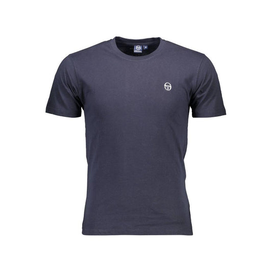 Sergio Tacchini Blue Cotton T-Shirt blue-cotton-t-shirt-61