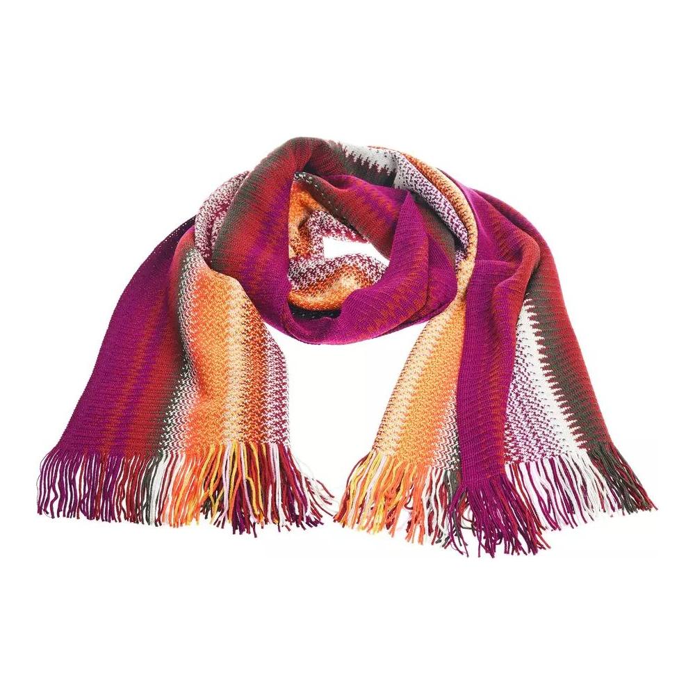 Missoni Geometric Pattern Fringed Scarf in Vibrant Hues geometric-pattern-fringed-scarf-in-vibrant-hues